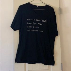 She’s a good girl tee